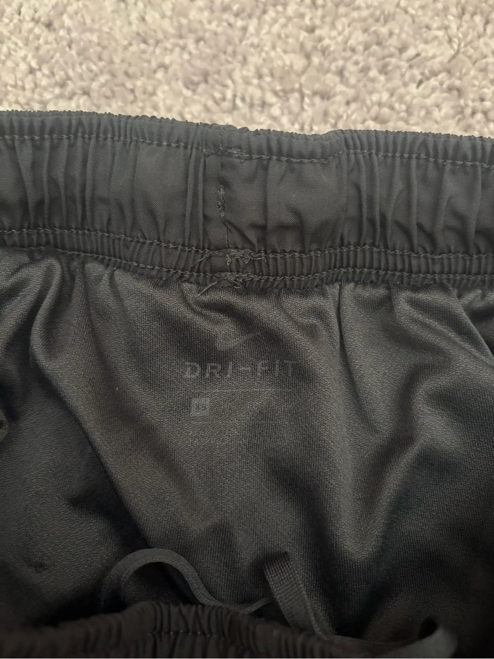 Nike Women's Dri-FIT Running Shorts - Dark Gray, Light Gray, White